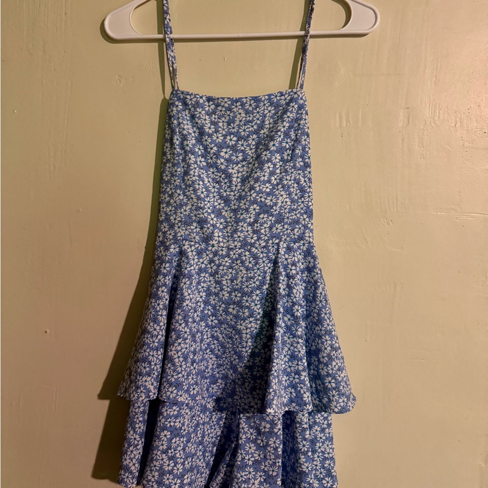 SHEIN Blue Floral romper
